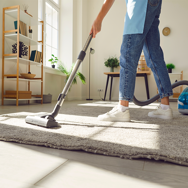 Dusting, vacuuming